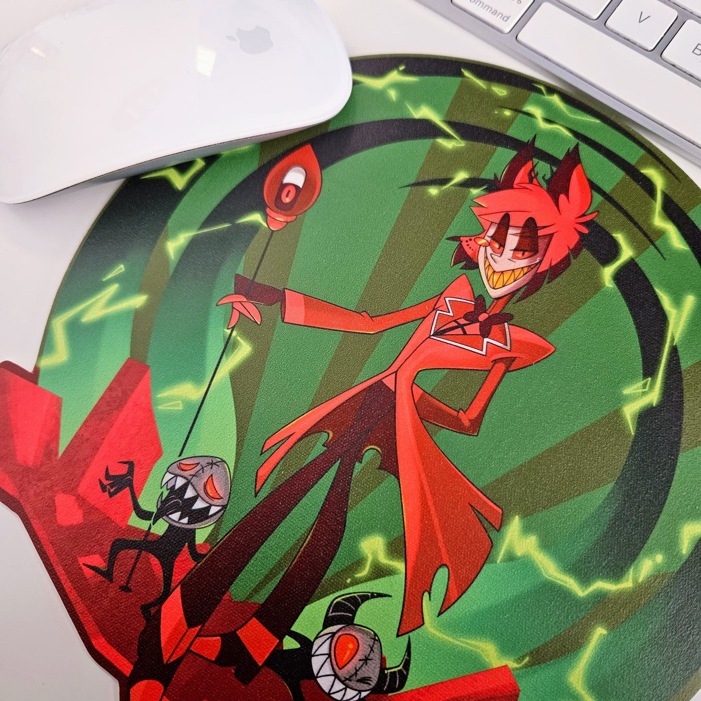 Hazbin Hotel - The Radio Demon (Alastor) - PVC Mouse Mat