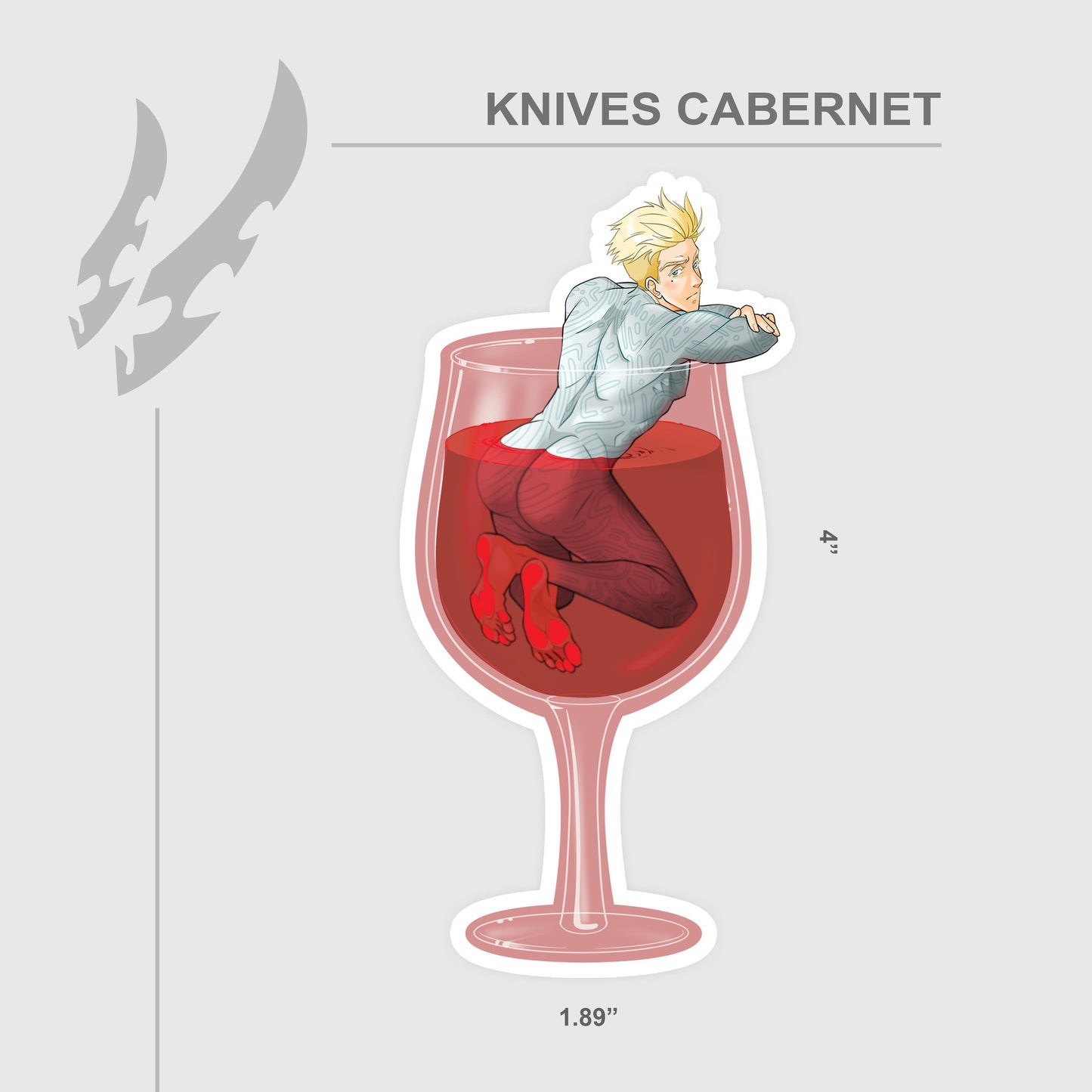 Trigun Stampede Pinup Drinks - Stickers