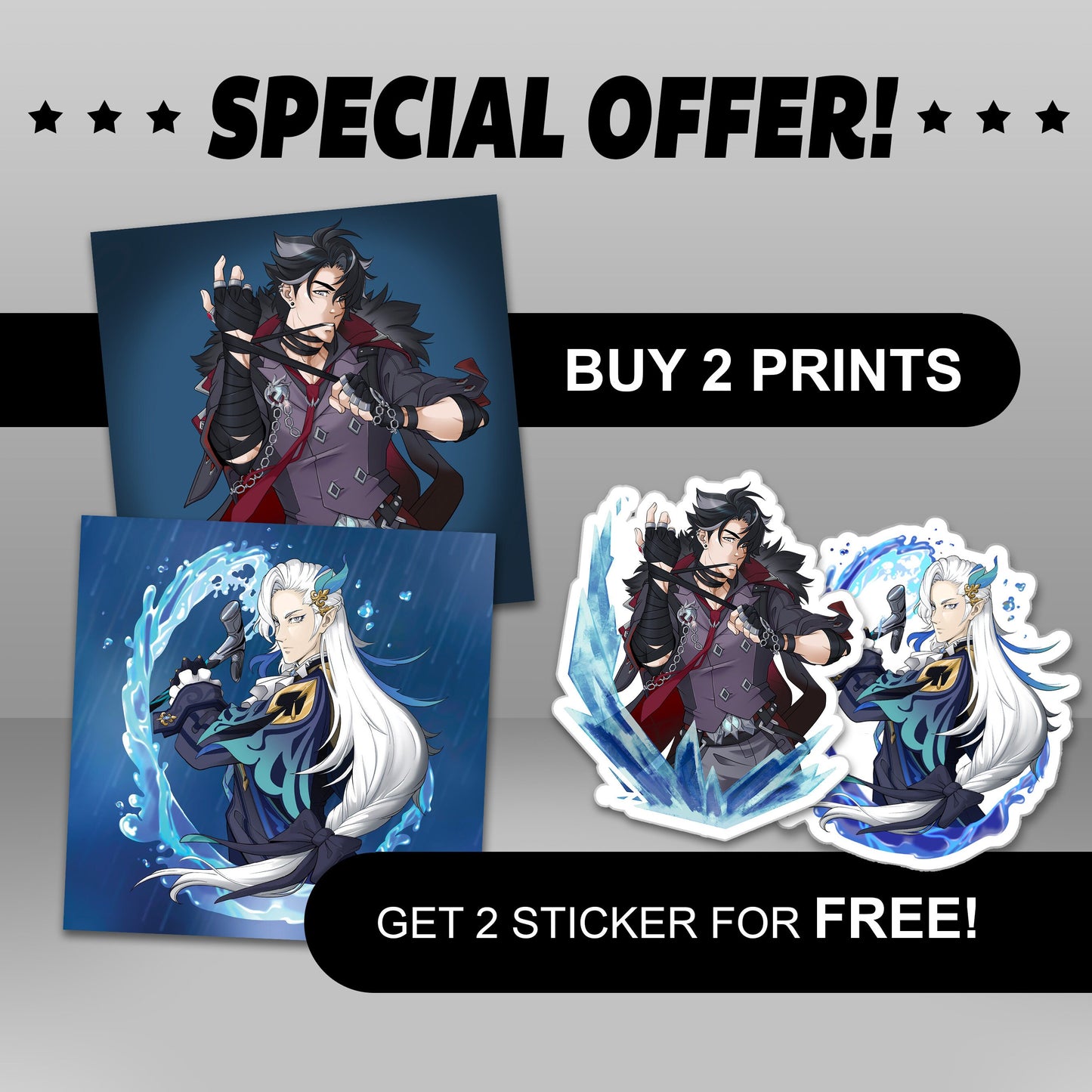 Neuvillette Print - Genshin Impact