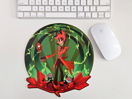 Hazbin Hotel - The Radio Demon (Alastor) - PVC Mouse Mat