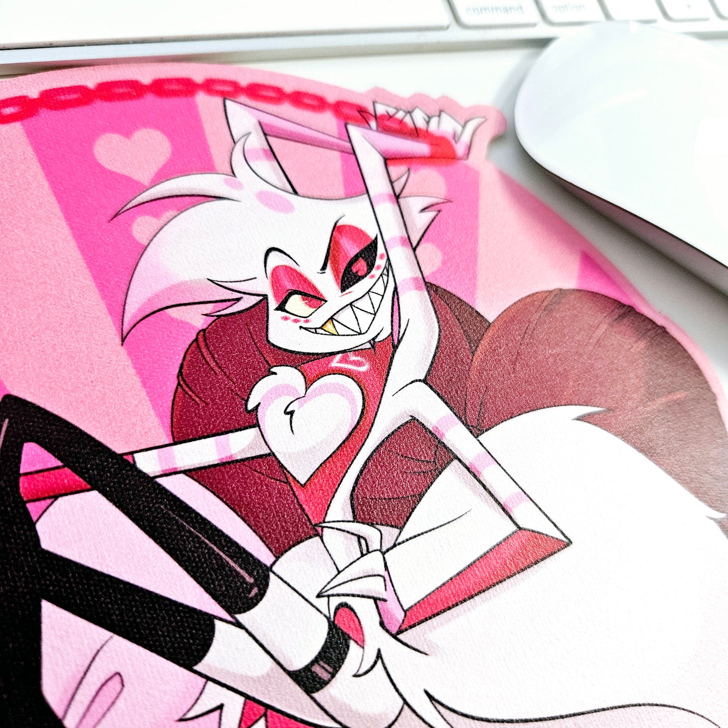 Hazbin Hotel - Hell's No.1 Pornstar (Angel Dust) - PVC Mouse Mat