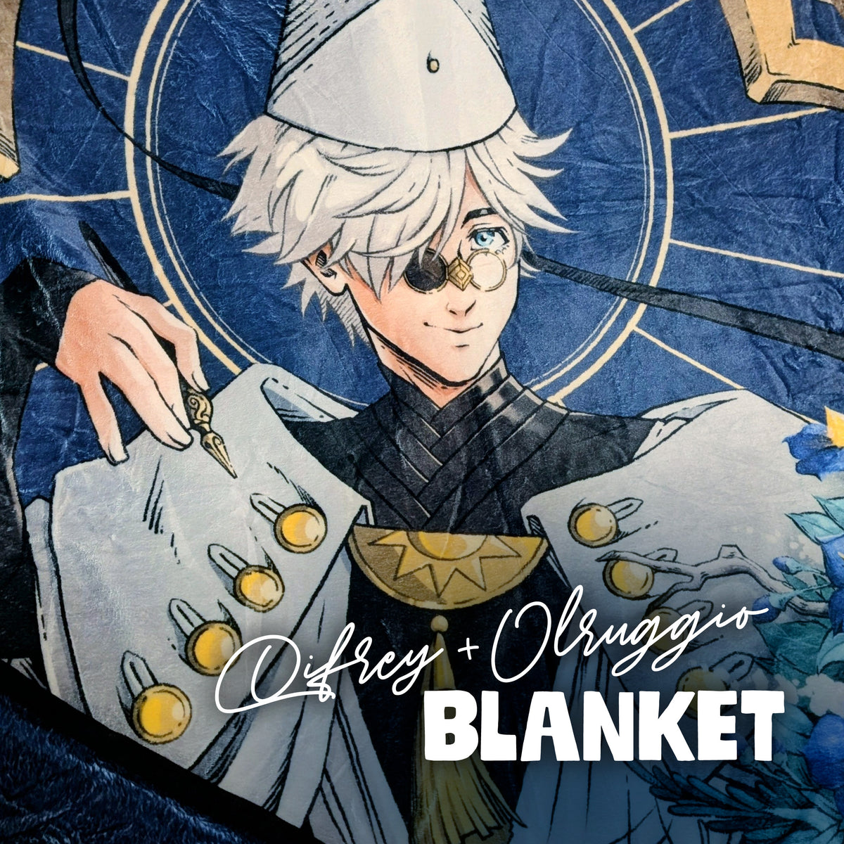 PRE-ORDER Qifrey & Olruggio Blanket - Witch Hat Atelier