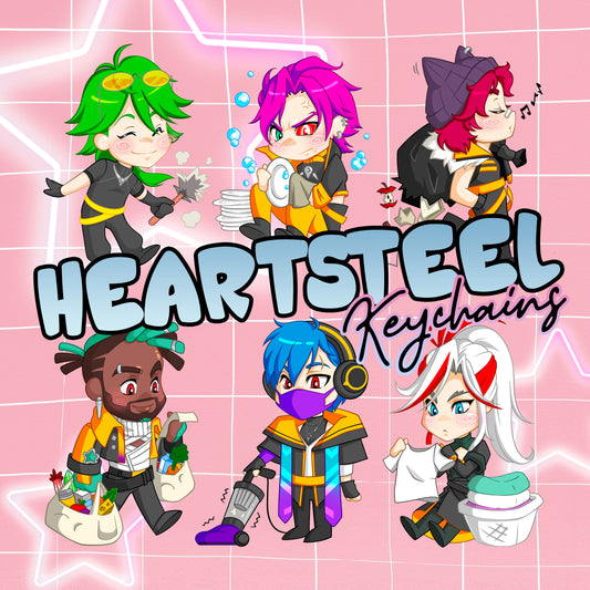 HEARTSTEEL Acrylic Keychain