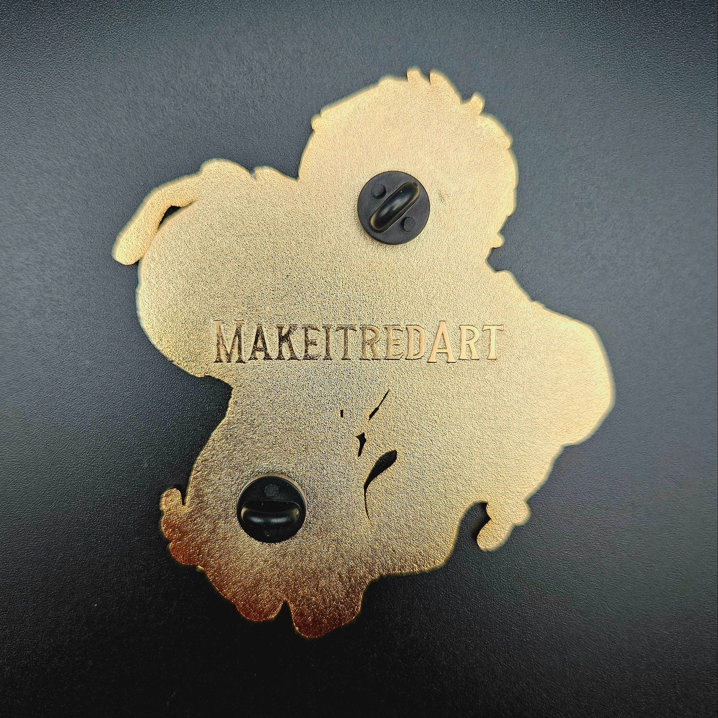 Hikaru & Yoshiki - Gold Plated Enamel Pins w/ Cat Eye Effect