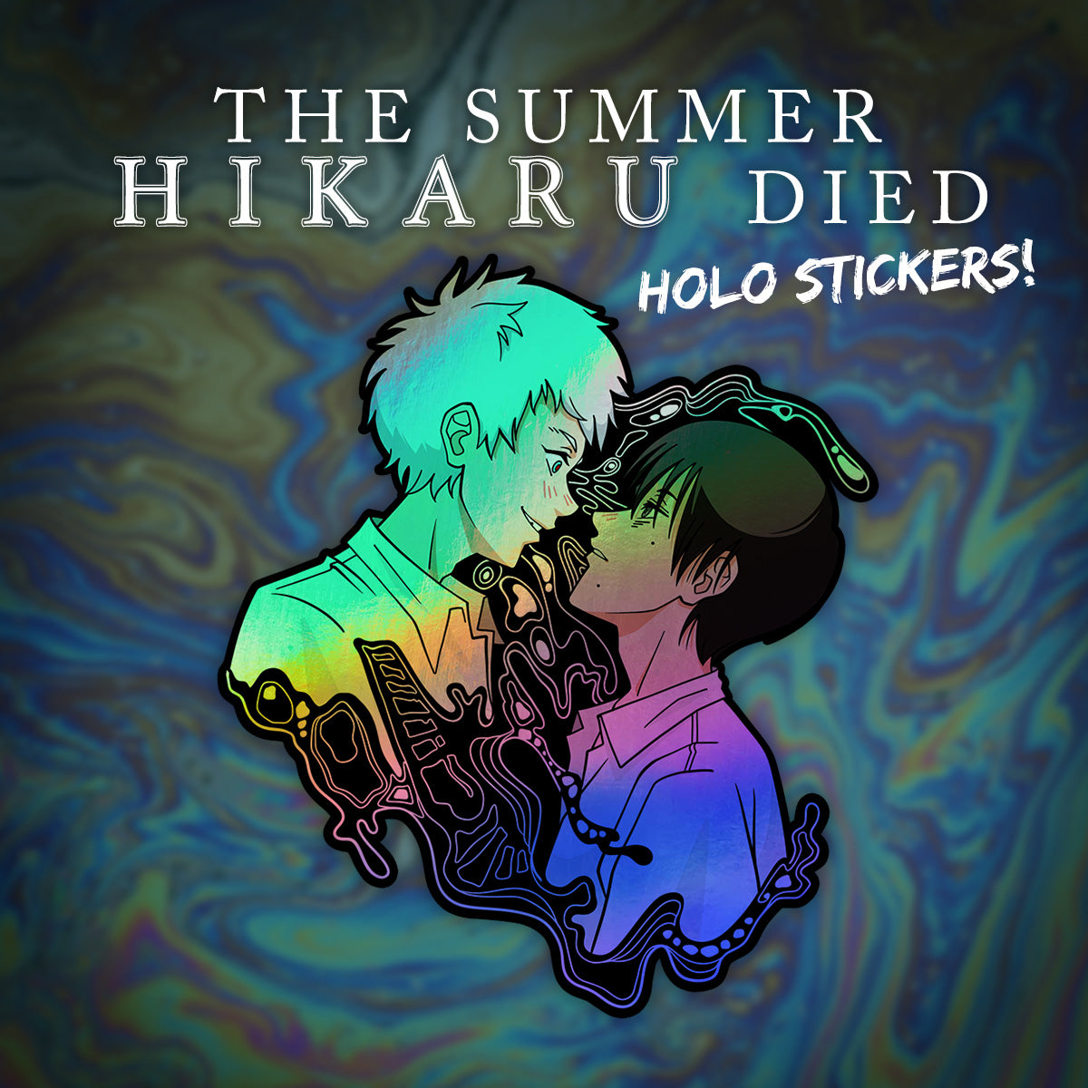The Summer Hikaru Died - Holographic Sticker