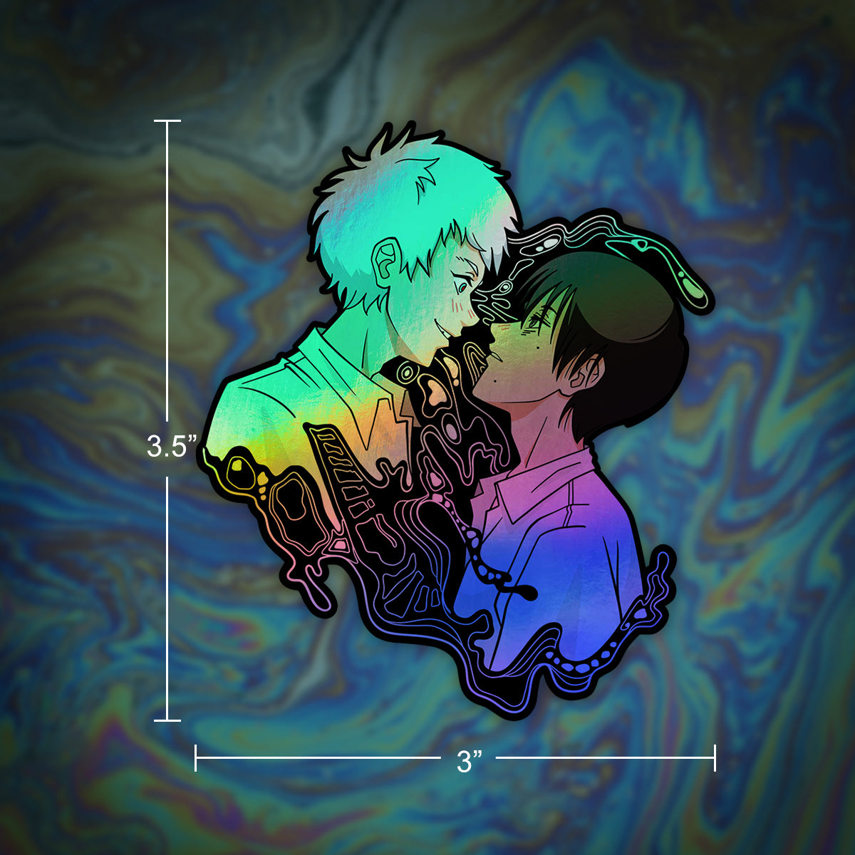 The Summer Hikaru Died - Holographic Sticker